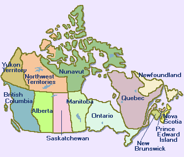 Canada+map+outline+with+provinces