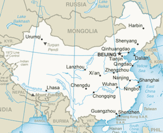 Map of China