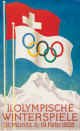 St. Moritz poster from the 1928 Winter Olympics.