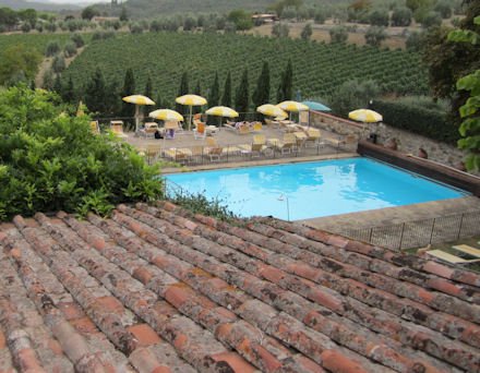 Pool with a View - Chianti