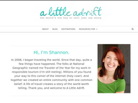 A Little Adrift - Travel Blog