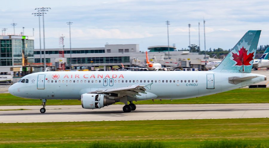 Air Canada in Vancouver, BC