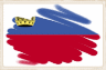 National Flag of Liechtenstein