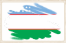 Uzbek Flag