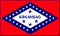Flag of Arkansas.