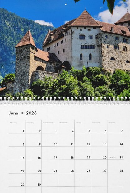 Balzers (Liechtenstein) in June