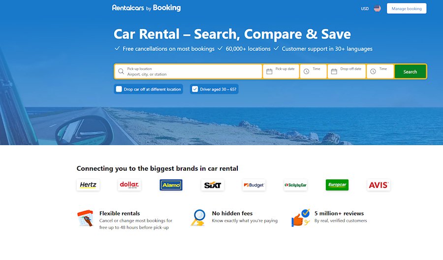 Booking Rental Cars Online