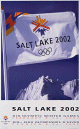 Salt Lake City poster from the 2002 Winter Olympics.